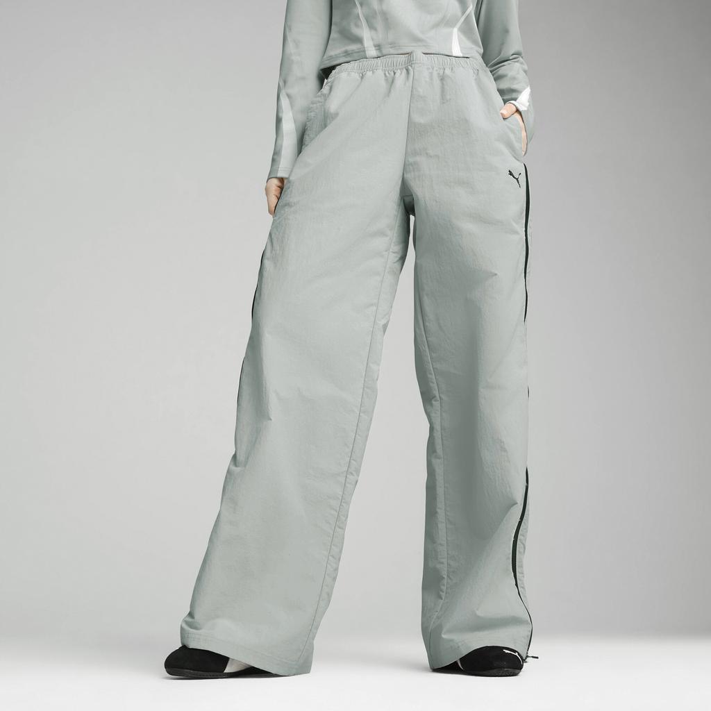 Puma Moisture Wicking Comfortable Casual Pants Women Bottoms Gray 631913-10