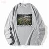 Dystopia Band Tour Nachdruck T-Shirt Baumwolle KV13302 vintage gewaschen Designerkleidung Oberteil für den Alltag grafisch Bequem