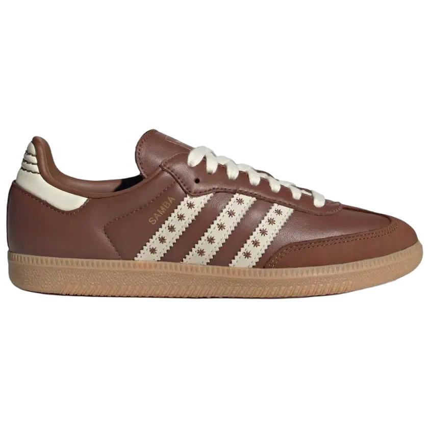 Adidas Originals Samba Preloved Brown Fashion Comfortable Low-Top Sneakers Unisex Sneakers White JR8821