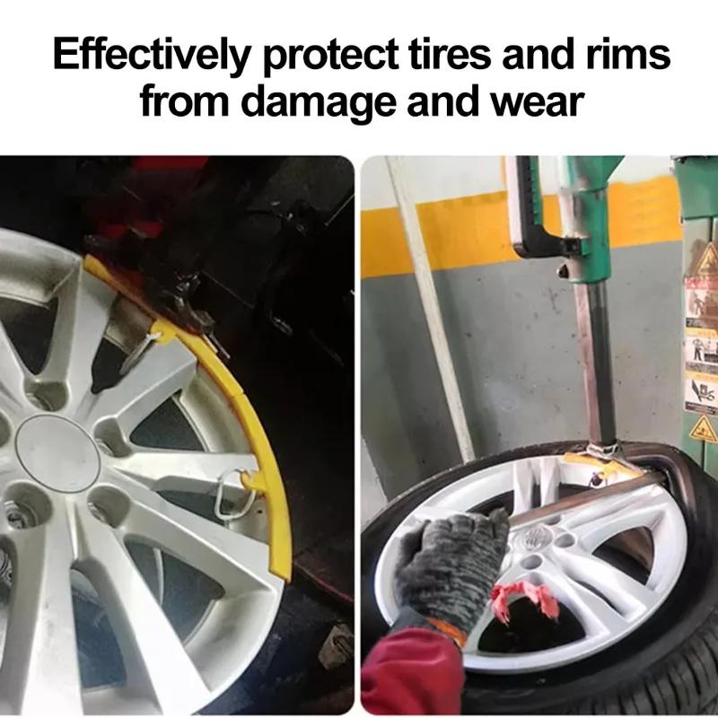 Tire Changer Wheel Rim Protector Anti-Scratch Plastic Guard Set for Demounting Machine Auto Repair Tools Accessories