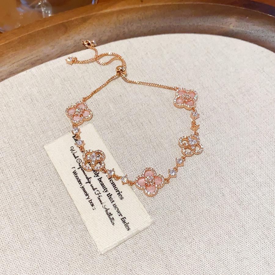 Vintage Geometric Zircon Bracelet - Elegant, Versatile Bangle for Women