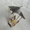 Ornament Electric din Lemn Manta Ray Făcut Manual Artizanal Manta Ray Bionic Automaton Realist Animal Marin Mecanic Decor Birou Casă