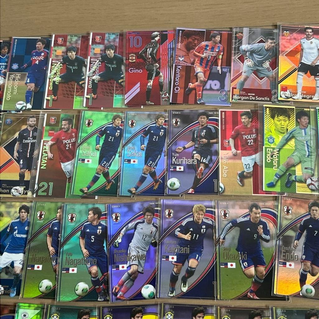 Panini Football League Cards Panini Holographic Large Lot 93 Cards Available - - -