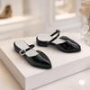 Doll Flats Lifelike Toy Shoes Glossy for Action Figure Customizers