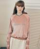 ROLAROLA Sporty Long Sleeve Sweatshirts Pink