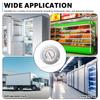 Cooler Thermometer Commercial Freezer Thermometer Capillary Design Refrigeration Gauge Range -40 To 65 ℉ / -40 To 20℃ 2.17" Dial