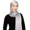 Premium Schimmer Seidensatin Hijab Schal Damen Luxus Medine Seide Schleier Muslimische Frauen Hijab Glänzender Seidenschal Damen Schals Stola