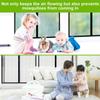 Magnetic Screen Door Curtain Anti Mosquito Keeps Bug Out Automatic Self-Closing Household Ventilation Door Mesh Curtain 38x82in