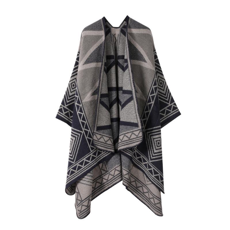 Stylish Fashion Retro Oversized Scarf For Women Travel Warmth
