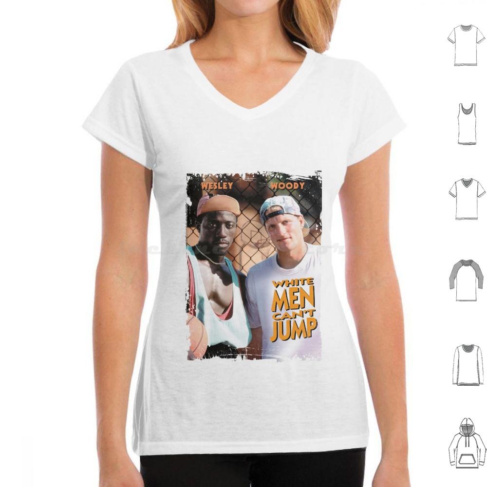 

White Men Cant Jump T Shirt Cotton Men Women DIY Print White Men Cant Jump Vintage Basketball Movies 90s Movies 90s Nostalgia 4XL