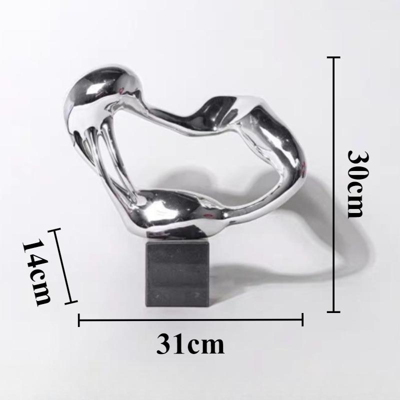 

Resin Figurines Abstract Artist Ornament Modern Minimalist Decorative Desktop Ornaments Living Room Decoration Accessories