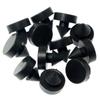 12pcs 13mm/1/2" Rubber Silencer Shock Absorber Silicone, Rubber Rubber Door Stop Stud  Wall