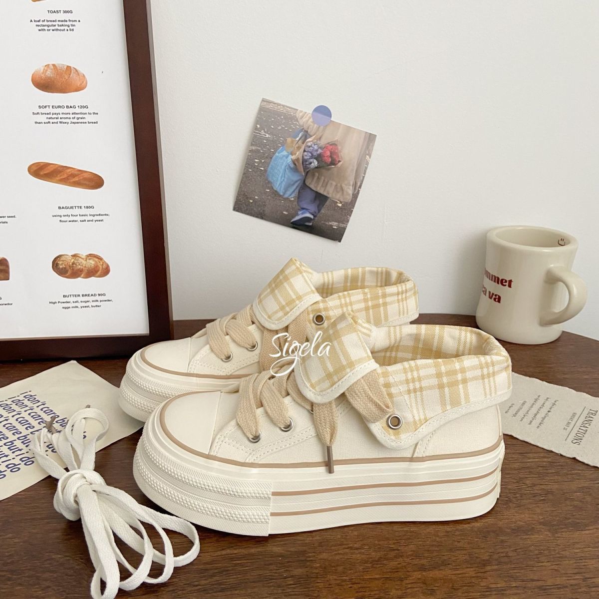 Корейские кеды-хайтопы на толстой подошве 22 осень, новые, стильные, повседневные, в стиле инстаграм 35