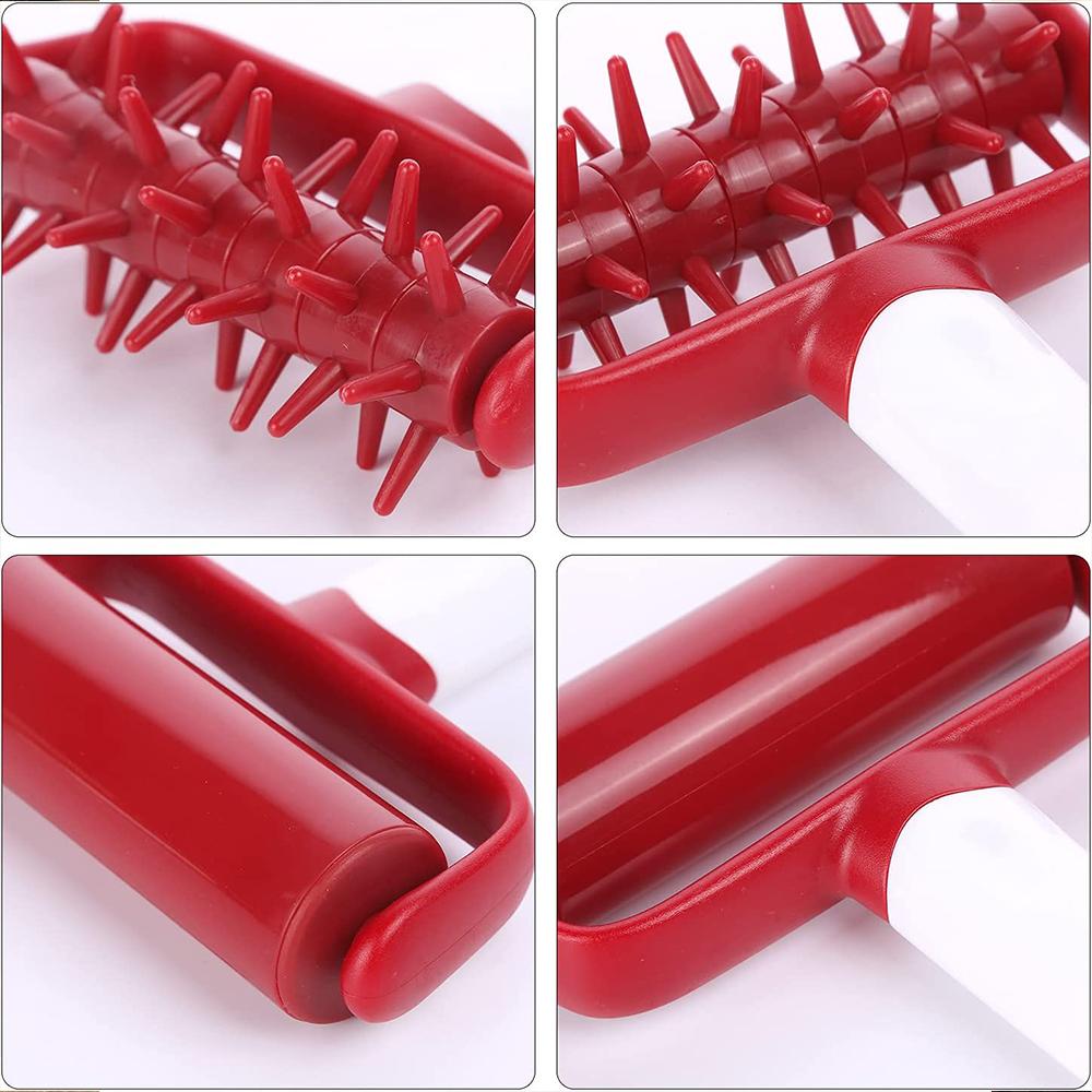 Pizza Dough Docker and Pizza Dough Roller for Pizza Pough Processing Pastry Pizza Pie Roller Rolling Pins Baking Tools