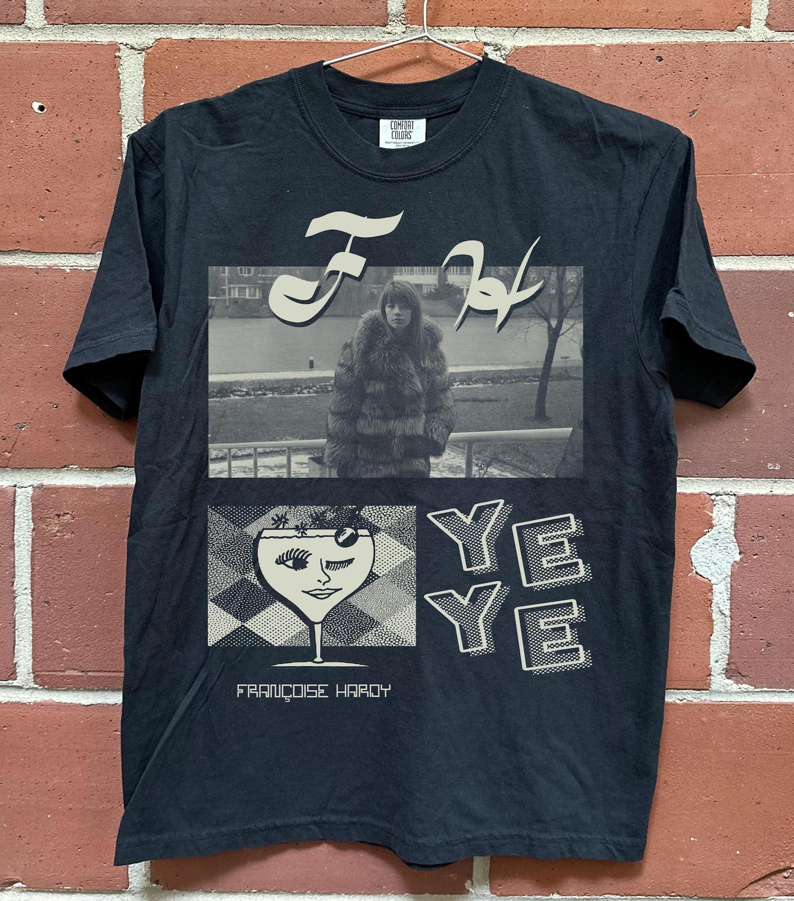 Francoise Hardy fan art shirt S