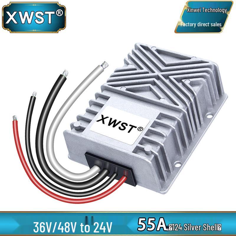 36V/48V to 24V DC-DC Step-Down Waterproof Converter Module: 36V/48V to 24V Transformer Power Supply