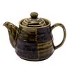 Mino Ware Oribe Checkered Made In Pot, Approx. 530ml, Pattern, Japan, 500-10