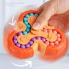 Magic Bean Cube Finger Gyro Rotating Antistress Relieve Anxiety Develop Intelligence Decompression Fidget Toy Adults Kids Gift