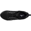 Mizuno Almighty EL 31L Work Size Shoes, F1GA2509, 26.5 Cm, Black/Silver