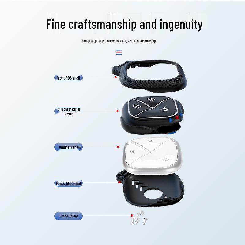 2023 New Baojun Kiwi Smart Tide DJI Edition Key Cover for Wuling Mini