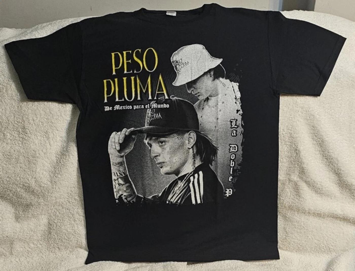 PESO PLUMA MEXICO MEXICAN SINGER MUSIC MUSICIAN DOBLE P RAP HIP HOP T-shirt S