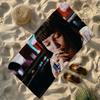 Klassischer Film P-Pulp F-Fiction Handtuch Weich Leicht Anti-Sand Großes Strandtuch Schnelltrocknend Bad Sport Familie