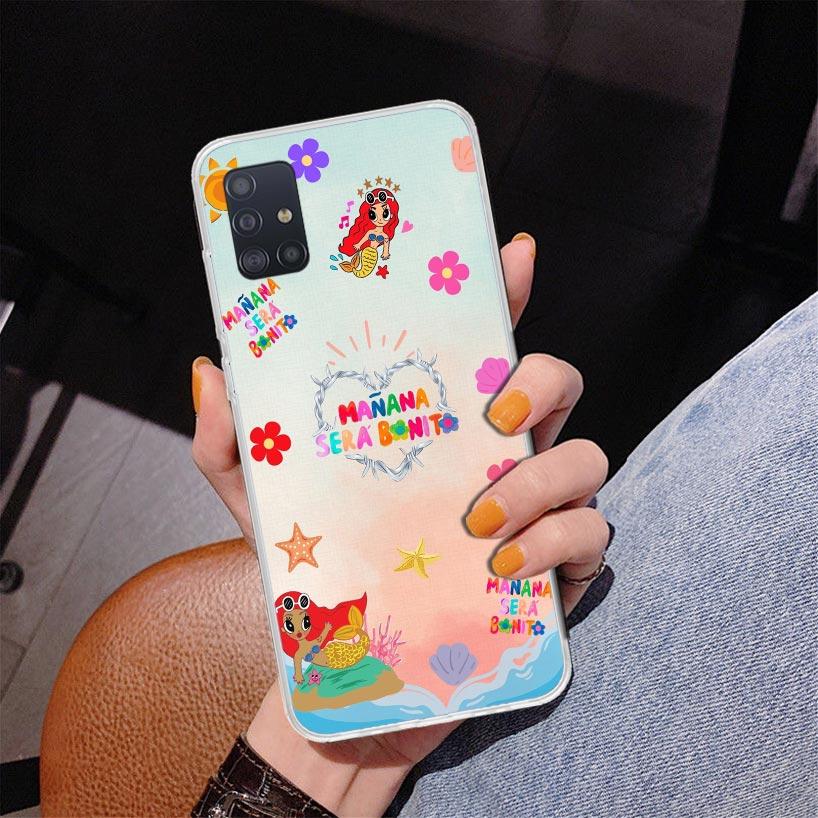 Karolg M-Manana Sera B-Bonito Phone Case For Samsung Galaxy A52 A32 A22 A12 A51 A31 A50S A30S A20S A10S Note 20 Ultra 10 Plus S1