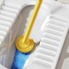 Sponge Head Disposable Toilet Brush Hygienic Toilet Scrubber Replaceable Cleaning Brush  Bathroom