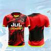 Completo Estivo per Bambini con Stampa 3D a Motivi da 90 Minuti Maglia da Calcio T-shirt Asciugatura Rapida Traspirante Adatto per l'Uso Quotidiano