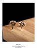S925 Sterling Silver Vintage Six-Pointed Star Stud Earrings - Unisex, Simple & Versatile