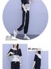 Women's Summer Casual Hoodie & Cropped Pants Set