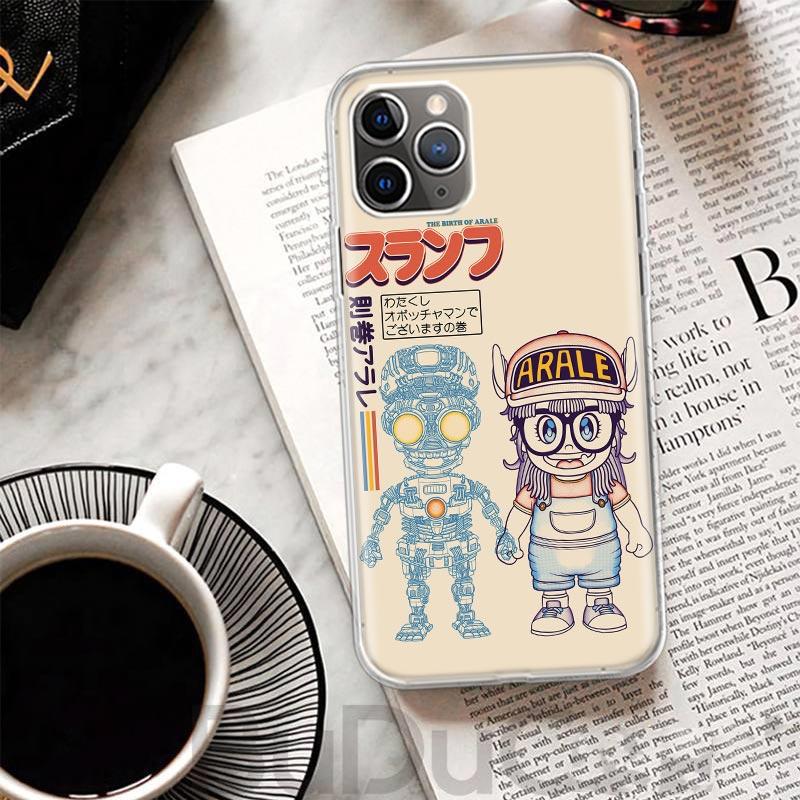 Arale Dr Slump Cover For iPhone 17 Air 16 16E 15 Pro Max 14 Plus 13 Mini Phone Case 12 11 7 8 SE Customized Print Shell 16 15 Pr