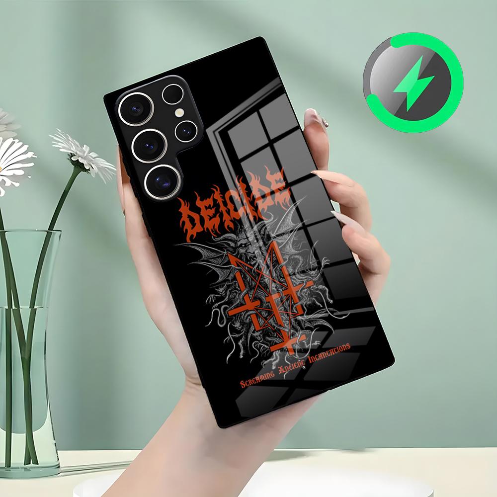 Rock Band-E-Exoduss Phone Case For Samsung S26 S25 S24 S23 S22 S21 S20 Edge Ultra Plus FE For Magsafe Glass Case
