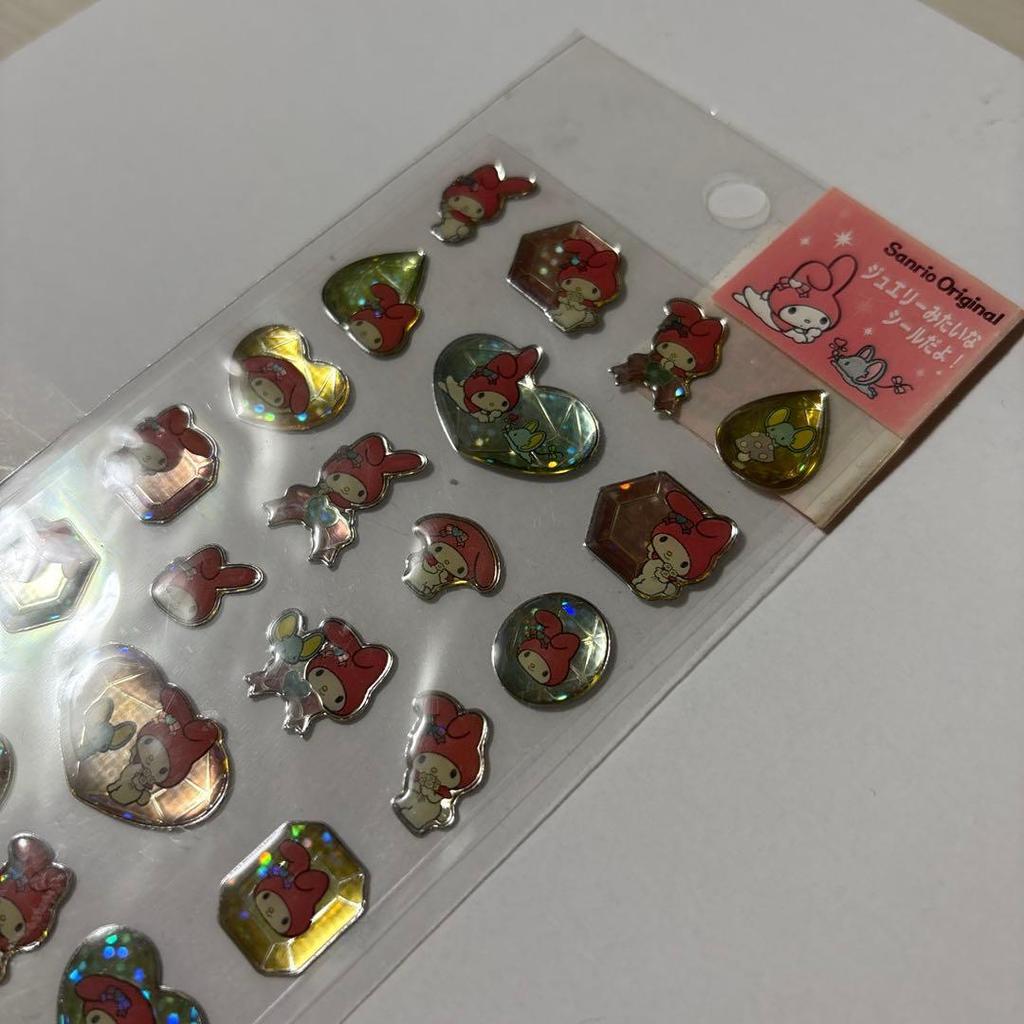 2006 My Melody Sparkling Stone Seal Unused