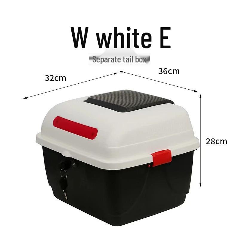 

Universal Electric Vehicle Trunk Backrest Tail Box for Yadea, Aima, Tailing, Luyuan E-Bike Batteries
