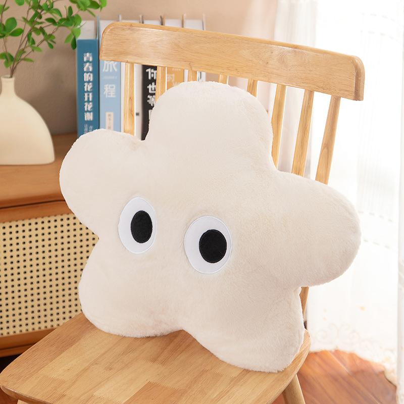 Cute Doll Star Plush Throw Pillow Sofa Cushion Creative Ornament Bay Window Decoration Doll Birthday Gift