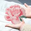 Sew On Clothing Applique Chinese Style Clothes Patches Peony Flower Embroidered Patches  Sewing
