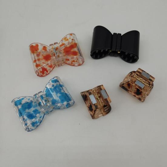 Magnetic Hair Clip, Transparent Anti-Slip Tooth Design Hair Pin, Half-tied Hair Accessory for Medium Long Hair
