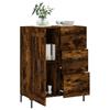 Sideboard Smoked Oak 69.5 X 34 X 90 Cm Wood Based Panel