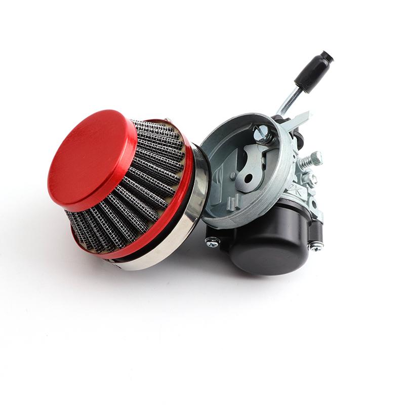 19mm Carb Carburetor 58mm Air Filter For 50 60 80cc Motorized Bicycle 47cc 49cc 2-Stroke Engine Mini Moto Pocket Bike ATV Quad