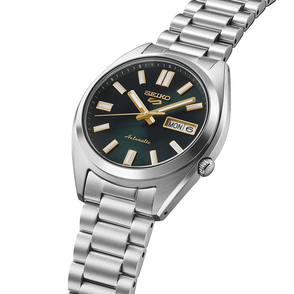 Seiko 5 Sports 2025 SNXS Series Automatic 37.4 Mm Day/Date SS Men’s Watch SRPL57K1