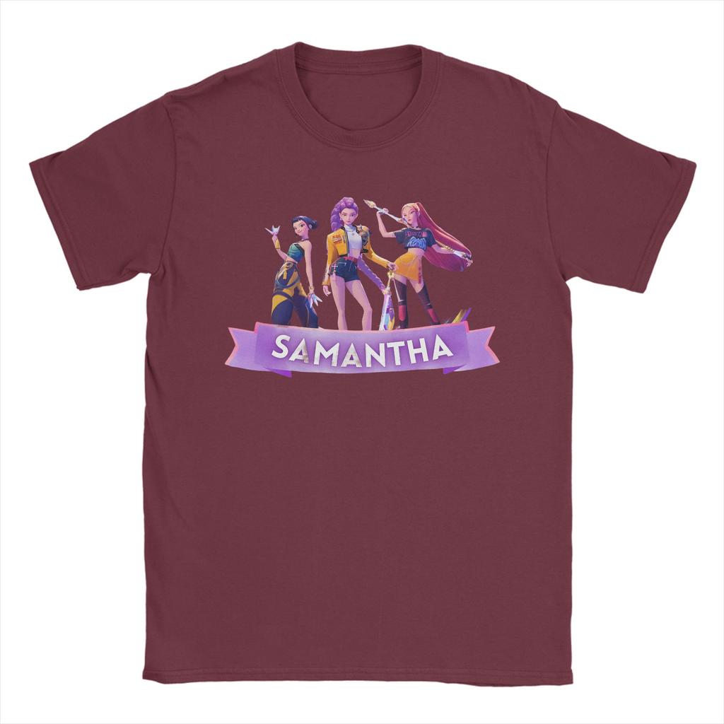 Rumi Zoey Mira Huntrix Girls KPop Demon Hunters Cotton T Shirt Men Summer Vintage T-Shirts Hip Hop Tee Shirt Oversize Clothing