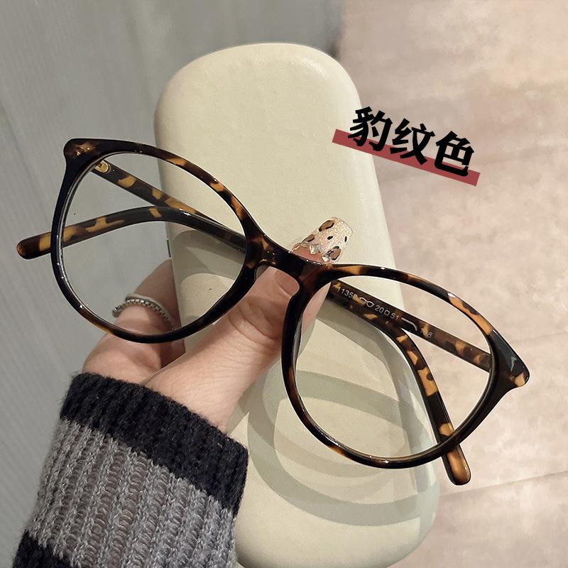 High Quality Frame For Women'S Glasses Round Shape Material Computer Glasses Blue Light Blocking Glass Frame Man