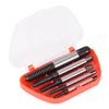 5Pcs Screw Extractor Drill Bits Guide Broken Damaged Bolt Remover Repair Tools