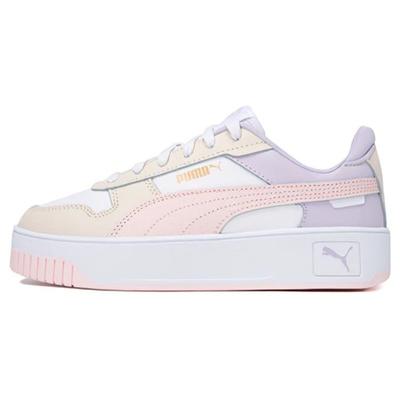 Carina Street Bianco Rosa Alpine Snow Scarpe da ginnastica da donna Crema Frosty-Rosa 389390-10