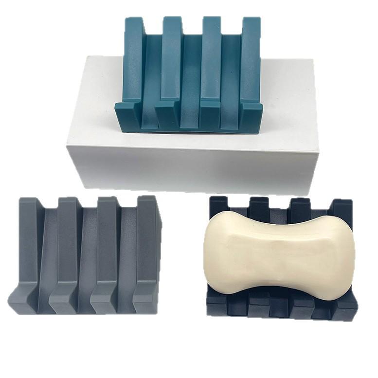 Silicone Soap Holder: Creative, Non-slip, Washable Draining Pad for Household Use