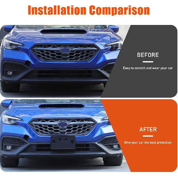 Front License Plate Bracket Holder Compatible with WRX 2022-2024 Front License Plate Mounting Kit Front Bumper Tow Hook License Plate Mount Bracket