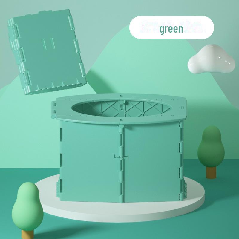 

Портативный детский складной туалет с мусорным мешком