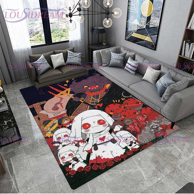 Covor modern Elden Ring pentru zonă Ranni The Witch Covor cu imprimeu Covoare moi pentru sufragerie pentru dormitor ușă podea scaun covoraș cadou pentru prieteni