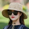 Summer Mesh Breathable Fisherman Hat With Wide Brim Sun Protection For Outdoor Fishing And Hiking